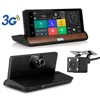 3g Gps Navigation Wifi Dvr 7" Touch Screen Android 5.0 Universal Car Rear View Camera