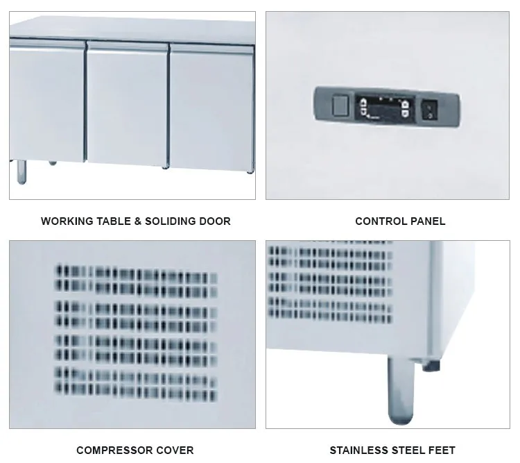 ワークベンチクーラー カウンター下冷凍庫 作業台冷蔵庫チラーフリーザー Buy ワークベンチ冷蔵庫undercunter ワークベンチ キッチン冷蔵庫 Product On Alibaba Com