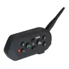 E6 1200 Meters Motorcycle Remote Control Helmet BT Intercom For 2 People