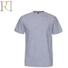 Wholesale terry round neck fitness basic t shirts in bulk custom print