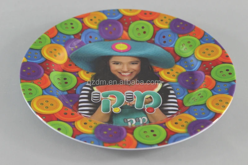 Kid's Melamine Round Plate Food grade