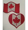 Custom Canada Iron on embroidery patch national flag product patch