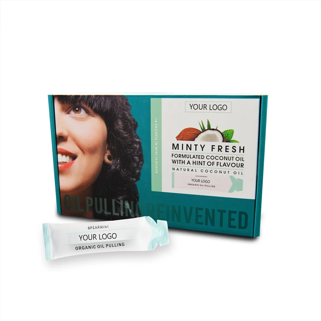 Portable Coconut Oil Pulling Mouthwash For Fresh Breath