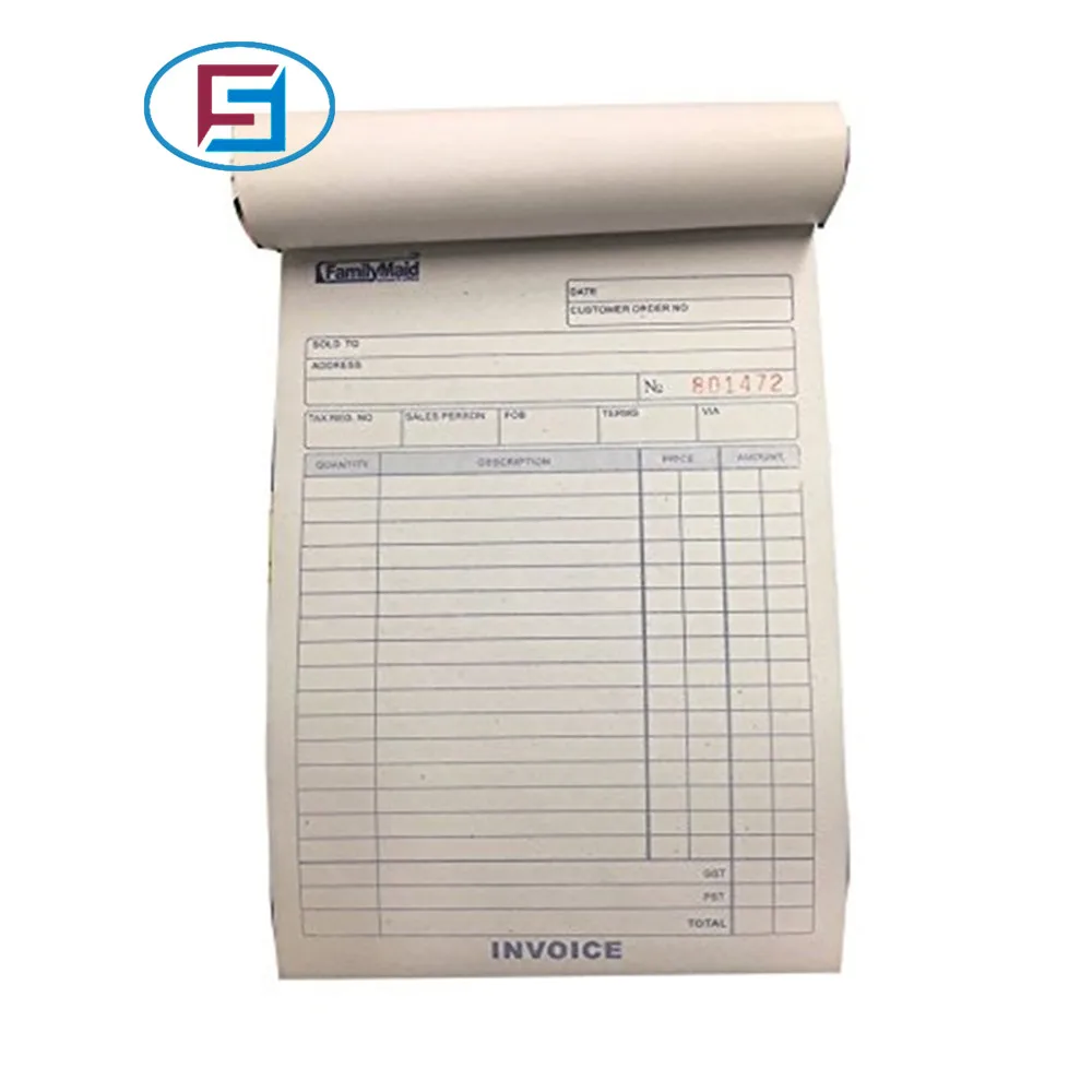 Ncr Invoice Book & Receipt Book - Buy Invoice Book,receipt Book,ncr 