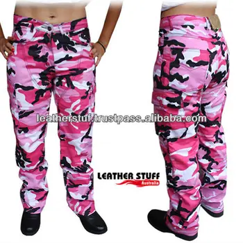 pink camo jeans