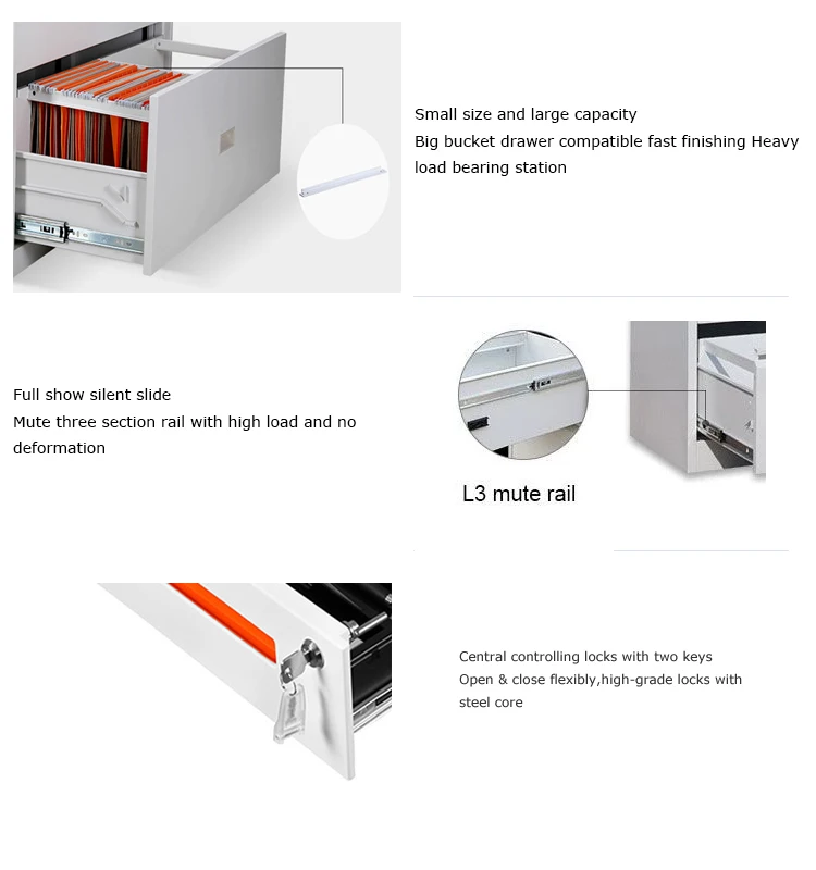 Filing cabinet for office employee staff
