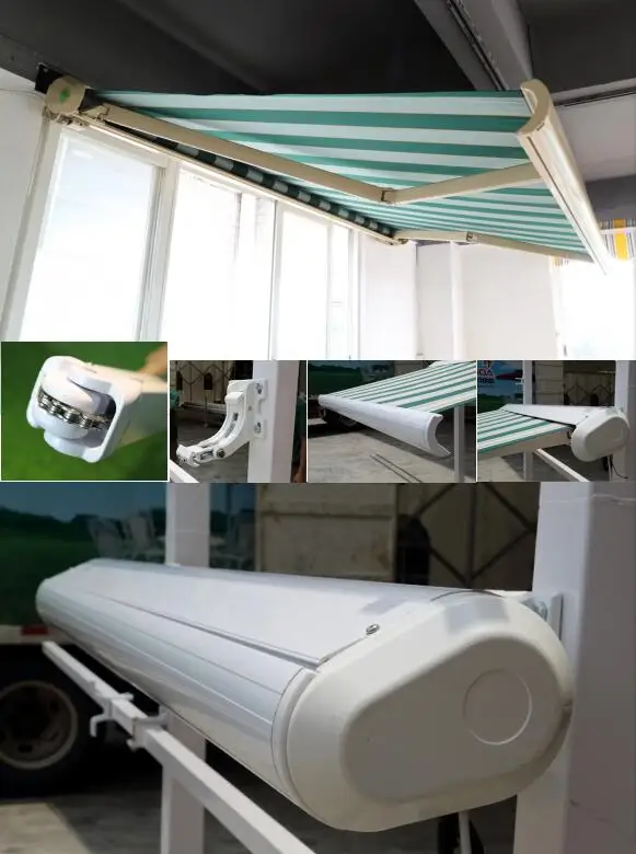 Cheap price Windows Rain Protection Motorized Cassette Retractable Awning For Sale