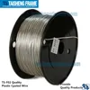tsf02 wire ferrules plastic covered semi stiff cpated wire neat crimp ferrul picture frame back board metal rope 1mm 1.5mm 2mm