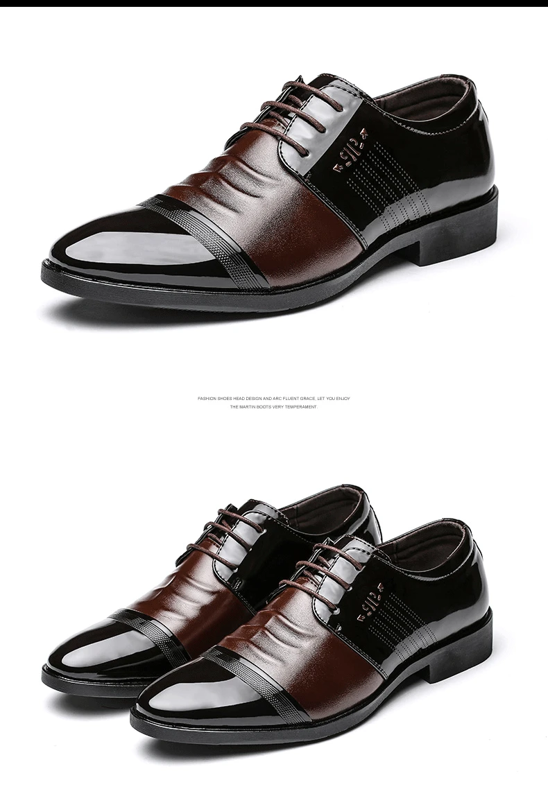 Muller — chaussures de mariage pour hommes, souliers d'affaires en pu