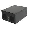 Full Tower Horizontal Desktop Computer Aluminum Mini Itx PC Case With Fan support customer