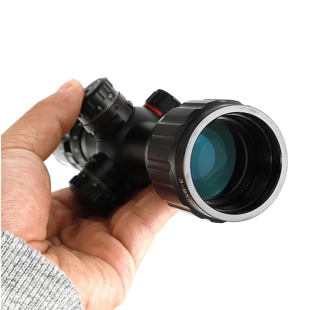 Ohhunt 39x32 Ao Compact Scope 1/2 Half Mil Dot Reticle Turrets Locking