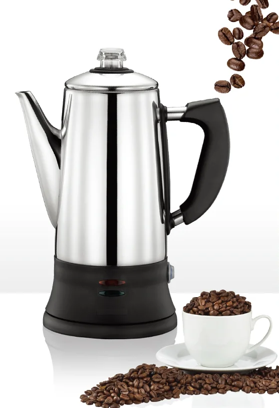Stainless Steel Electric Coffee Percolator, View coffee percolator