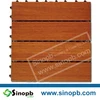 Outdoor Interlocking Malaysia Kempas Decking IPE Timber Flooring Tile Manufacturer in Xiamen China