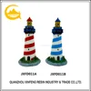Resin new product decorative lighthouse items for home decor