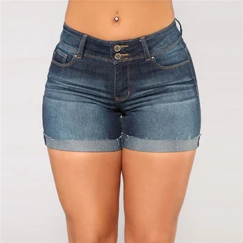 Attractive Style Women Short Jeans 2019 Breathable Women Sexy Short ...
