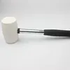 Double Faced Soft Rubber Hammer Mallet Head/White Rubber Mallet