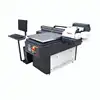High speed TX800 Dual head CMYK/LC/LM White A1 UV flatbed printer for wood glass plotter