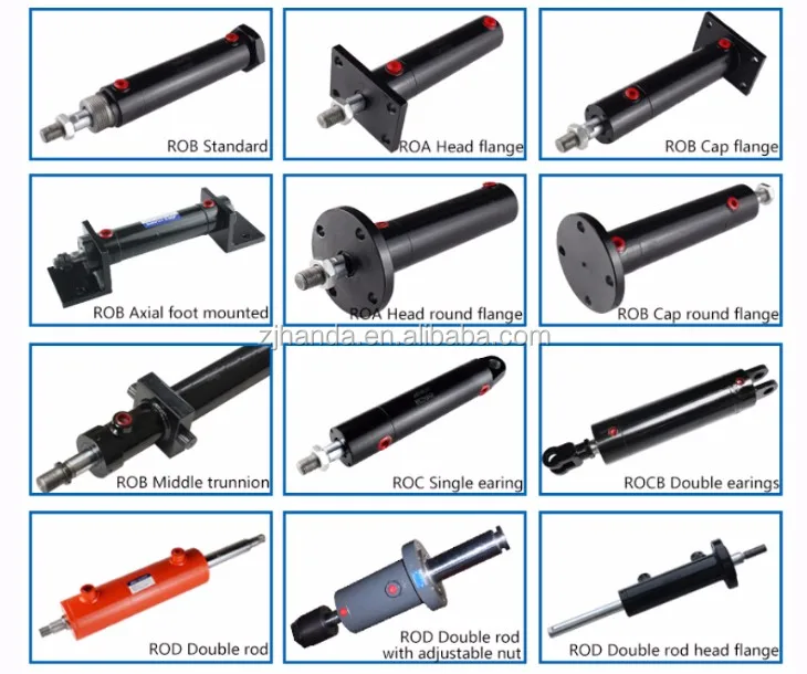 Hanlida product promotion price double acting tractor loader hydraulic cylinder