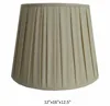 High quality box pleated fabric lamp shades