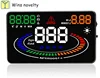 5.5'' E300 Windshield Display 2D Visual Effects Digital Speed Meter OB2 Interface HUD Head Up Display