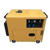 4.5kw 5KVA 220V air-cooling slient diesel generator with single phase