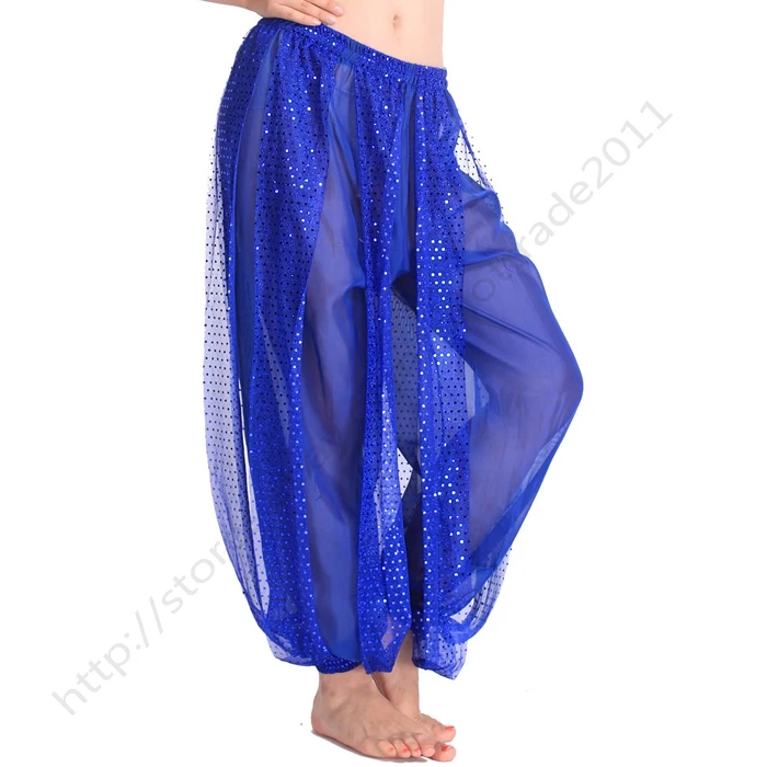 Purple Brand New Belly Dancer Harem Pants Adult Costume