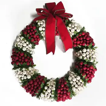 Traditional Design Christmas Winter Berry Wreath For Front Door Christmas Winter Berry Wreath