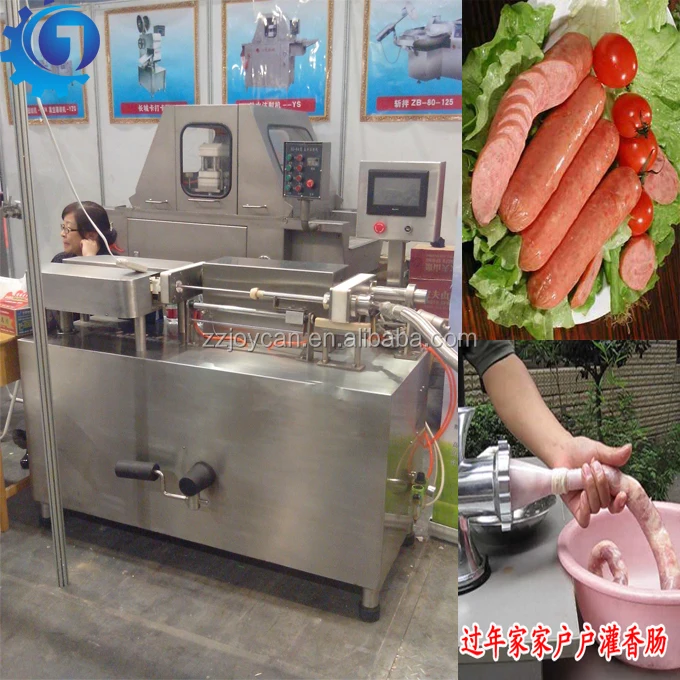 Industrial Chorizo Sausage Sealing Machine Sausage Casing Making