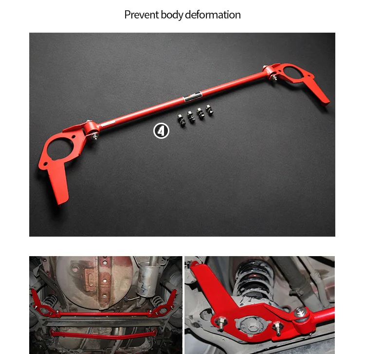 Lvtu Hot Sell Racing Strut Tower Bar Strut Brace Kit Anti Roll Bar For