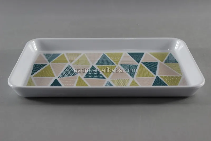 Sales Promotion Melamine Rectangle Tary Small Tray 21x14cm