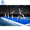 Customized logo inflatable air tumble track for gym inflatable air track for sale