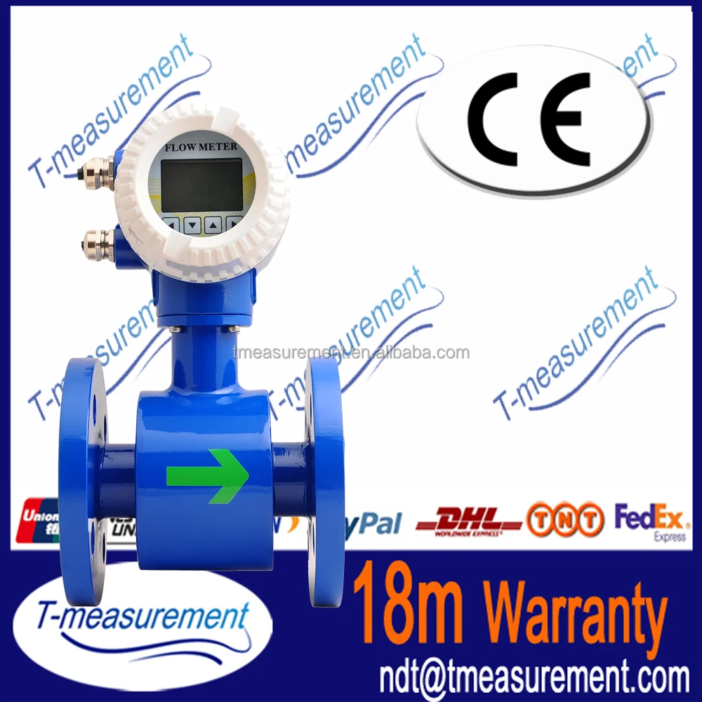 316l/pt/ta/ Ti/ Hb/ Hc/ Wc Electrode Magnetic Flow Meter,Magnetic ...