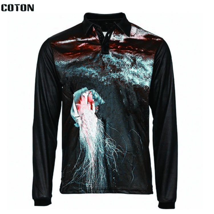 Affordable Wholesale custom design fishing jersey For Smooth Fishing 