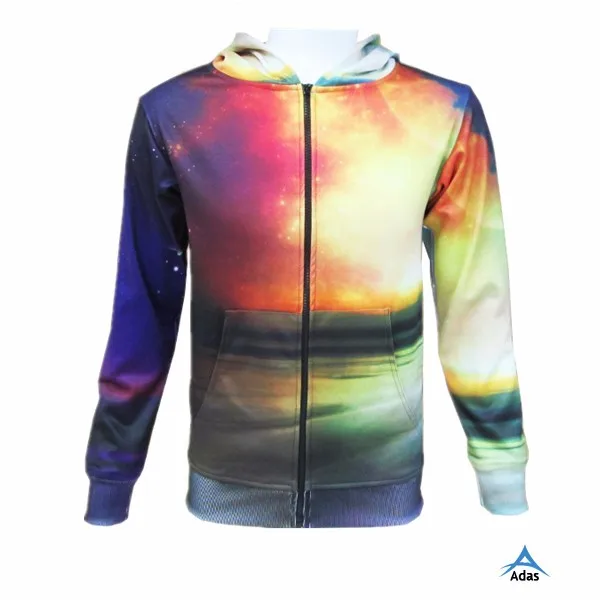 Oem Cheap 100% Polyester Zip Up Sublimation Hoodies - Buy Oem Cheap ...