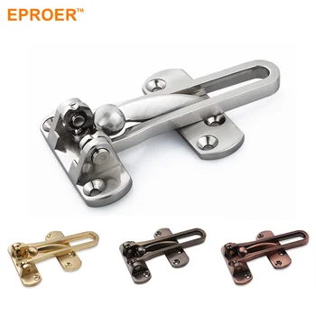 Anti Theft Hotel Room Door Security Guard Chain Lock With Swing Arm Bar Latch Bolt Buckle Buy Door Security Guard Door Chain Locks Door Guard Lock