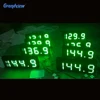 8/ 10/ 12/20 inch gas price led display screen RF remote control