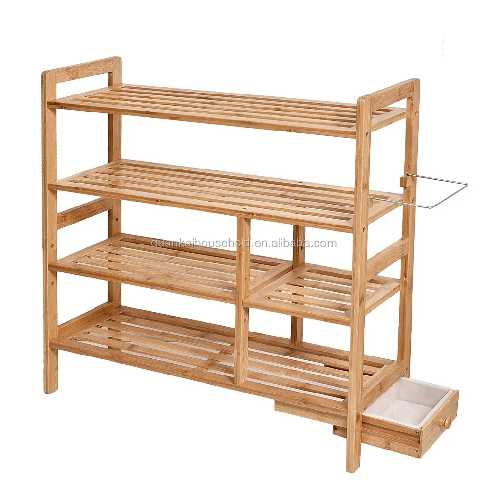 4 Tier Bamboo Shoe Rack With Hidden Umbrella Stand Buy Kayu Organizer Sepatu Rak Sepatu Sepatu Rak Penyimpanan Organizer Product On Alibaba Com