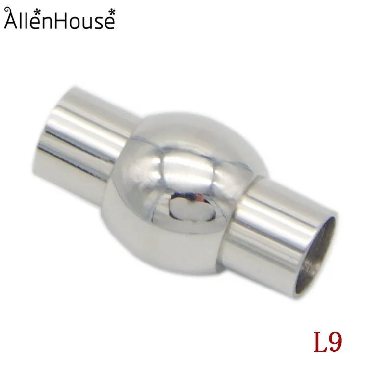 5 percent discount product,ball shape stainless steel leather cord end cap clasp and leather bracelets connector 2.jpg