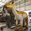 OAJY0049 Life-Size simulated Animal moving camel model with animal fur