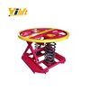 top quality round spring activated lift table platform