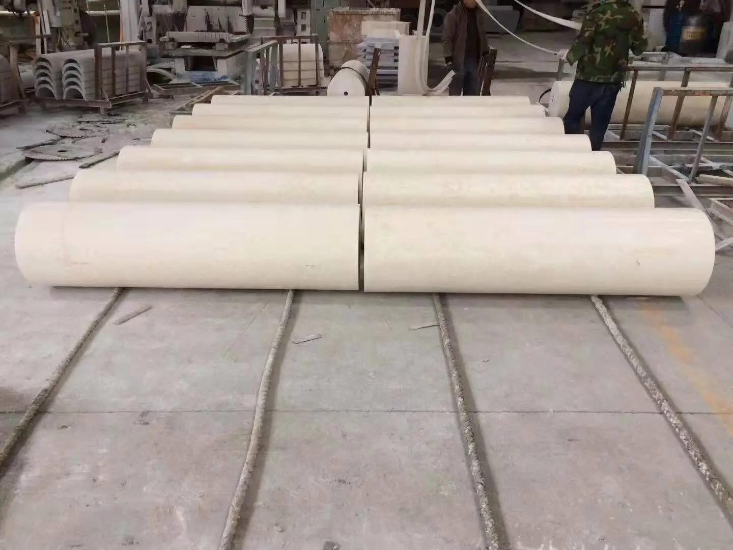 Solid marble column 3