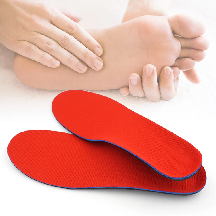 Orthotic Insoles Arch Support Inserts Fallen Arches Flat Feet Heel Pain H