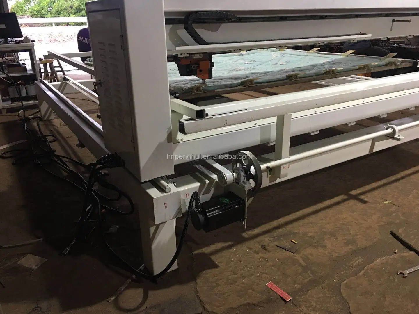 Automatic Continuous Computerized Chain Stitch Multi Needle Quilting Machine