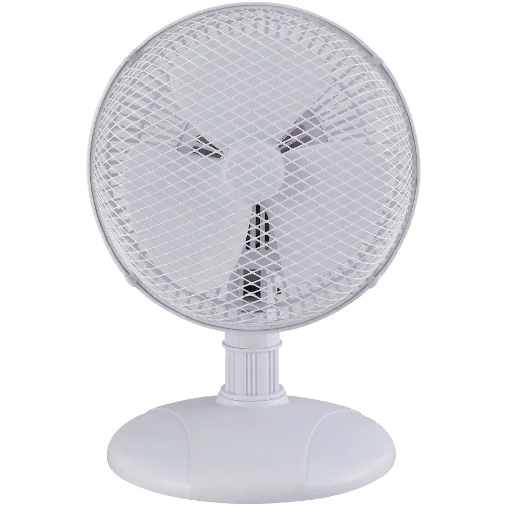 1 - F-0712S 7" Personal Table Fan, 2-speed energy-saving/whisper quiet motor, 3-position slide switch on rear of motor, F-0712A