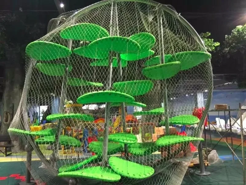 Kids Indoor Climbing Tree Playground With Safety Rope Net Buy