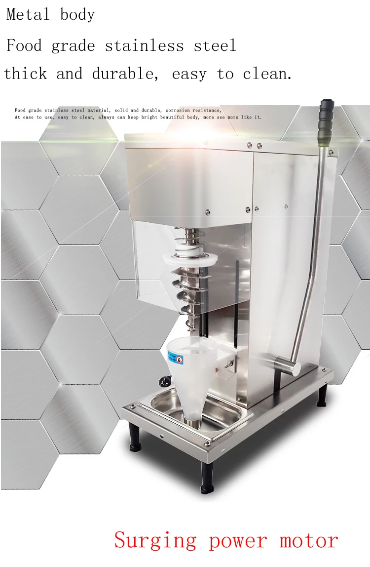 2021 Frozen Milkshake Yogurt Blending Mixing Machine Gelato Ice Cream