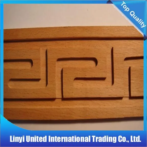 Carved wood crown molding skirting and architrave for wall and ceiling decoration