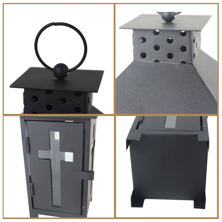 Cross Decorative Hanging Grave Cemetery Metal Candle Lantern Buy