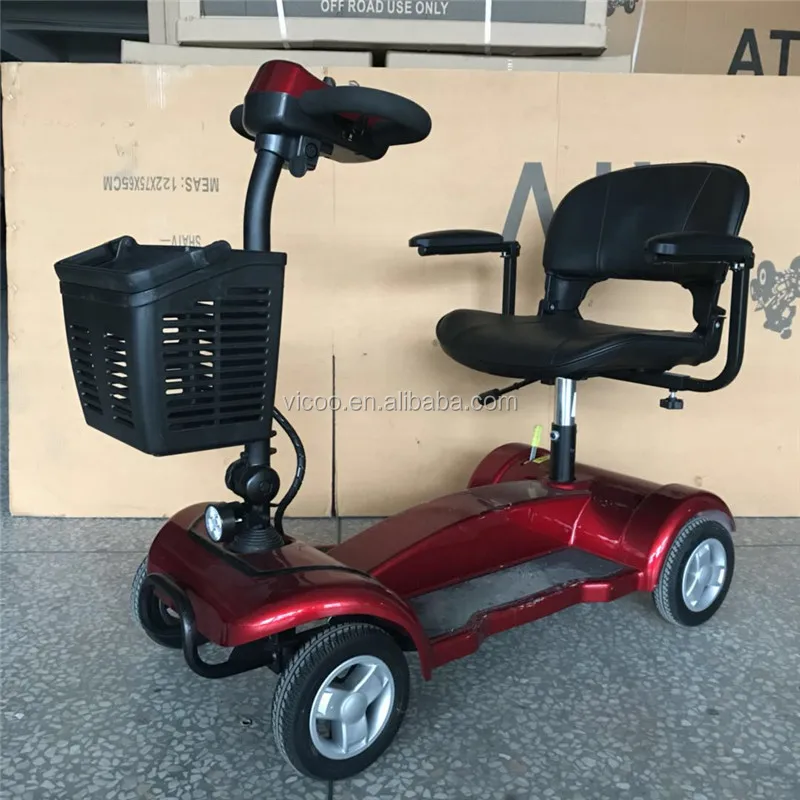 Fast Lithium Battery Pride Handicapped Electric Mobility Scooter 4