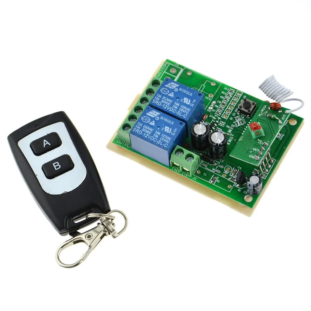 Arduino key fob transmitter and receiver